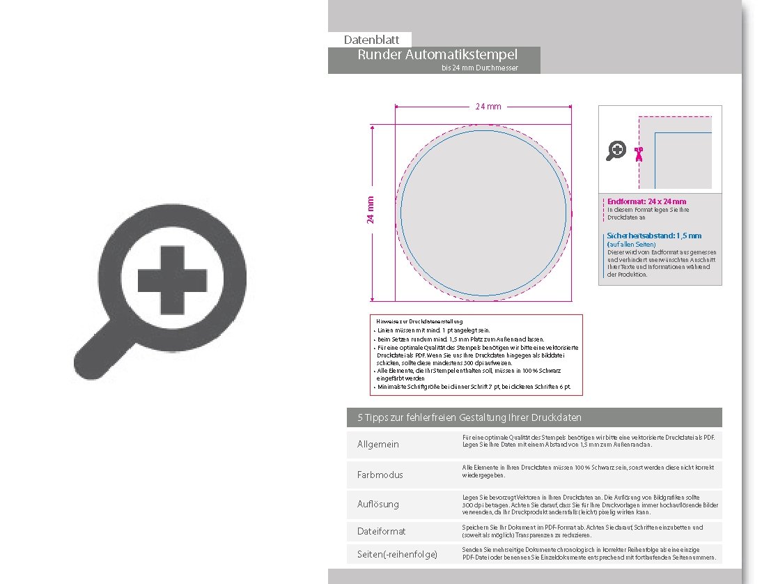 Product Bild runder_automatikstempel_mit_gr__ner_farbe