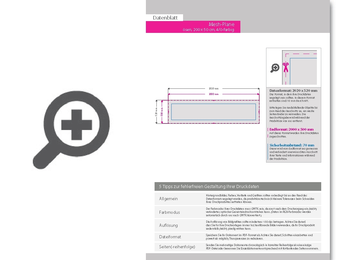 Product Bild hochwertige_mesh-plane_200_x_50_cm__4_0-farbig_bedruckt____sen_im_abstand_von_50_cm_links_und_rechts